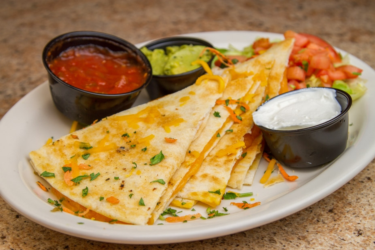 Four Cheese Quesadilla